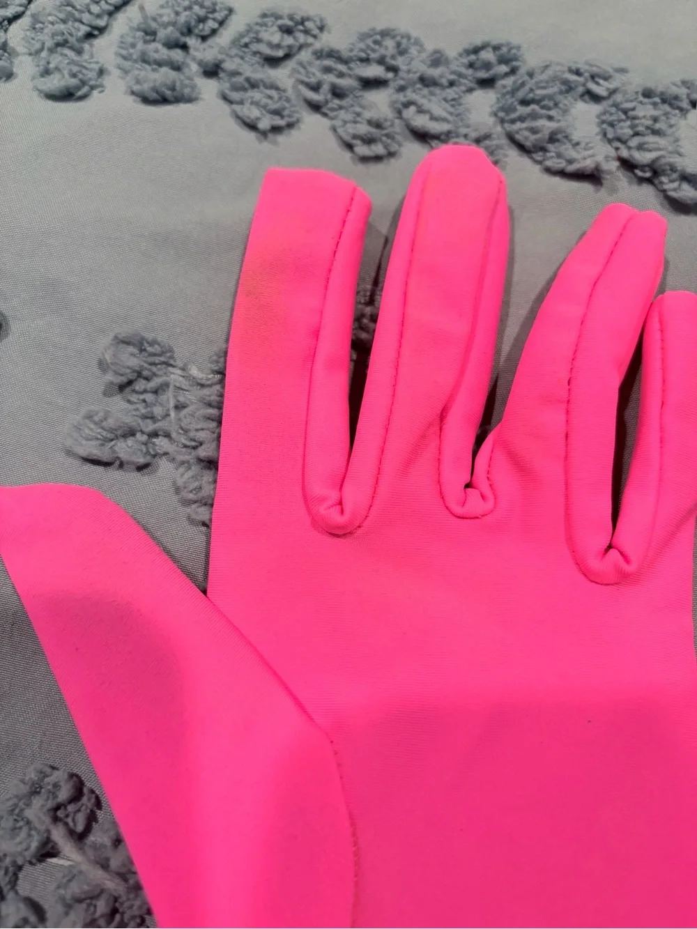 Balera Weissman Hot Pink Matte Dance Gloves Adult S/M GLV21